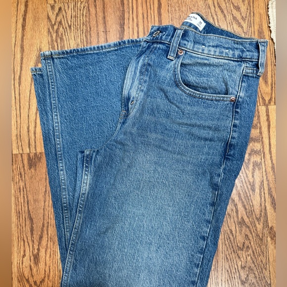 Abercrombie & Fitch High Rise Blue Jeans - Picture 4 of 6
